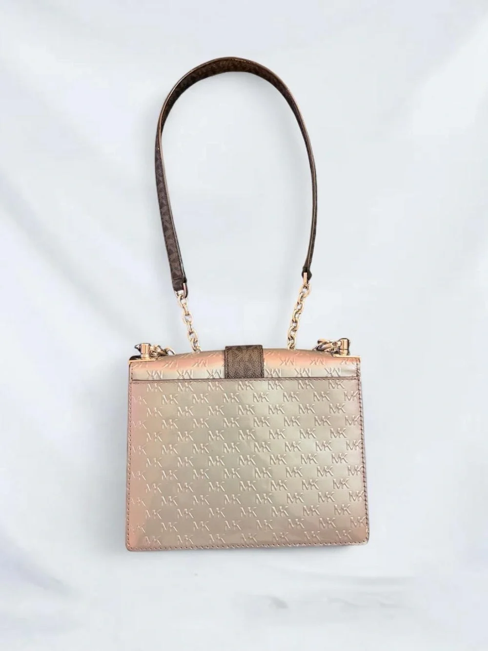 Michael Kors Greenwich Small Ombré Signature Logo Crossbody Bag